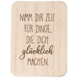 Spruchreif | Saying Board | Decorative Board with Saying | Wooden Stand with Saying | Decorative Stand with Lettering | Sign with Engraving | Engraving Gift | Gift for Mum Grandma Best Friend