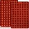 HKNMTT Mini Semi Sphere Shape Molds Silicone, 296 Cavities Round