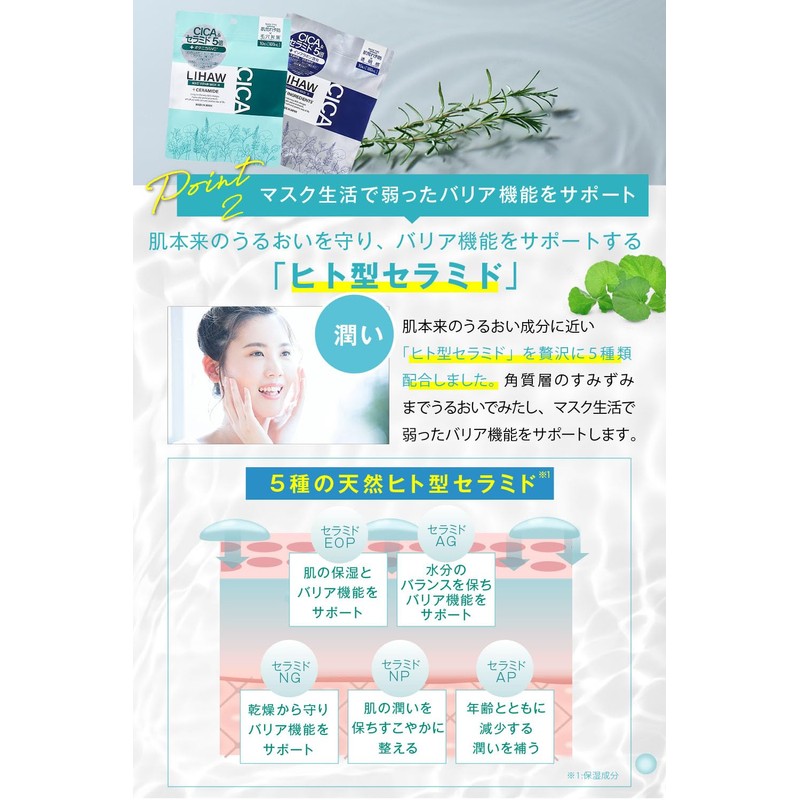 LIHAW Rehau Moist Repair Mask N [For Rough Skin/Dry Skin]
