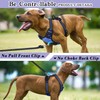 Funfox Dog Harness Large Dog, 2 Clips No Pull Vest