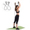 CORHAD 1 Pair Latex Resistance Band Pull Rope Foot-Operated Tension