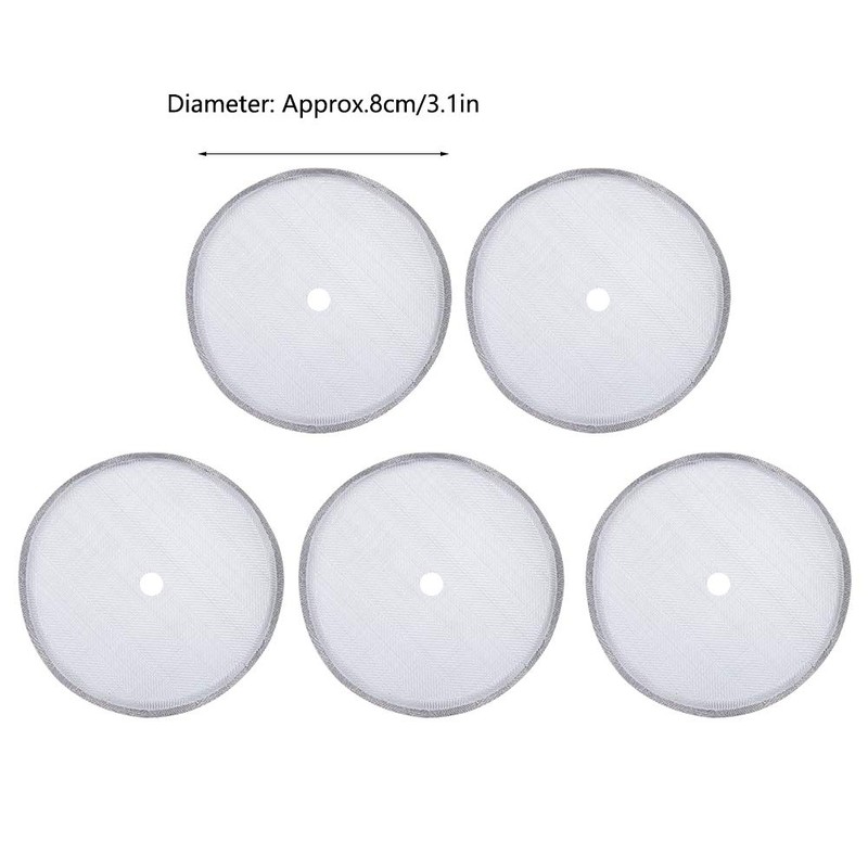 French Press Replacement Filter, 5-Piece Coffee Press Filter Made of
