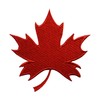 Canada Flag Patch, Maple Patch, Red Maple Leaf patcEmbroidered Iron
