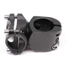 CarbonEnmy Aluminium Bicycle Handlebar Stem 25.4 x 32 mm Length 7° for Fixie / Single Speed (Black)