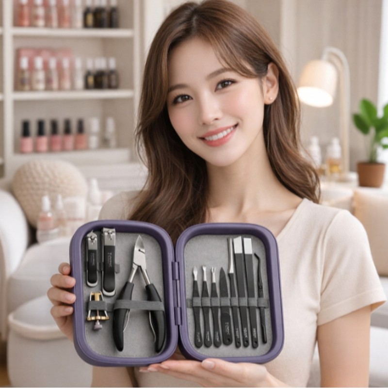 Yuminik Deep-Penetrating Toenail Clipper Set for Thick Toenails - Home