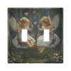 Hezely Cute Angel Toggle Light Switch Wall Plate Cover, Electrical