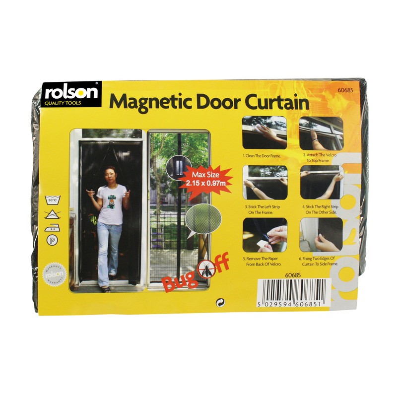 Rolson Magnetic Door Curtain