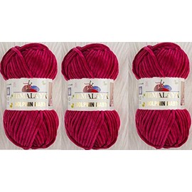 Himalaya Dolphin Baby Yarn 395 Yards 3 x 100 g Super Bulky Baby Blanket Yarn (80310)