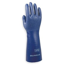 Showa Best NSK24-10 Solvent Resistant Gloves, Size Large, 14" Long