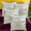 Seechoo Floral Flower Cushion Covers, Set of 4, 40x40cm, Assorted