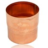 Copper Drain Pipe Connector 87 mm for Downpipes with Same
