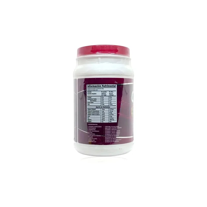 Colágeno Hidrolizado Glucosamina Biotina Frutos Rojos 3 Pzs Frutos Rojos