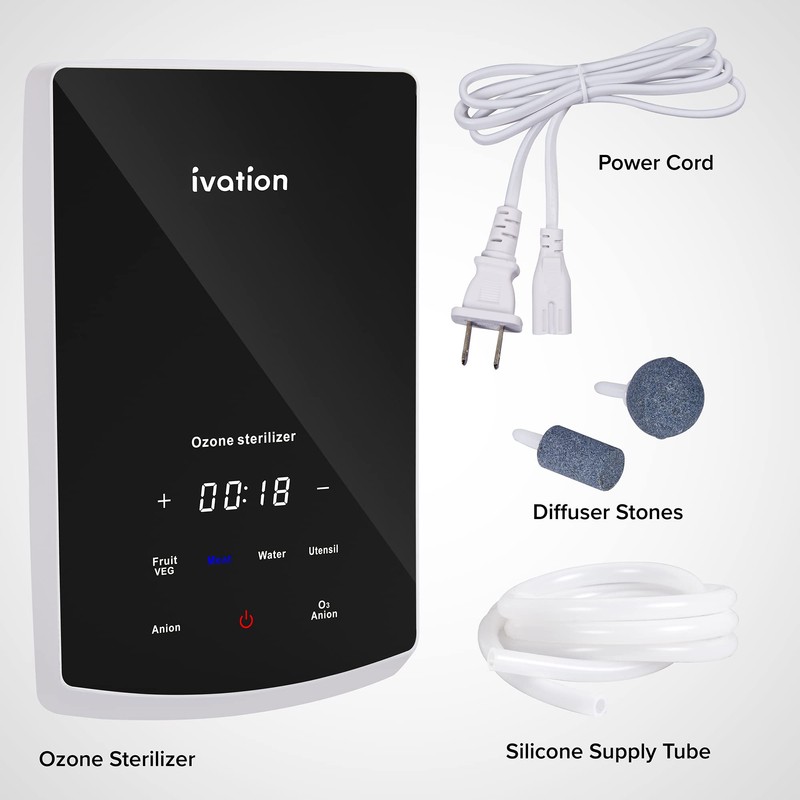 Ivation Multipurpose Ozone Sterilizer for Air & Water | Portable
