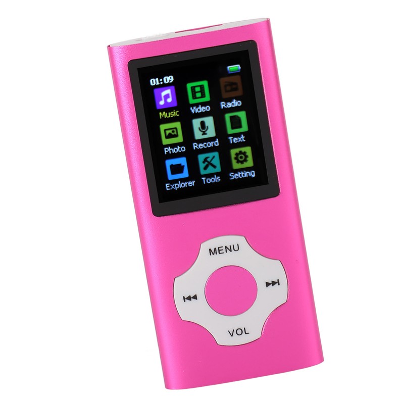 MP3 Player HiFi Lossless Rechargeable 1.8in TFT Screen Portable Music
