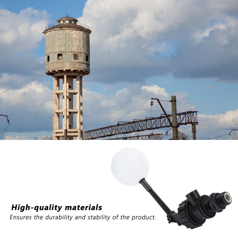 Plastic Float Valve Male Thread Detachable Water Level Float Valve