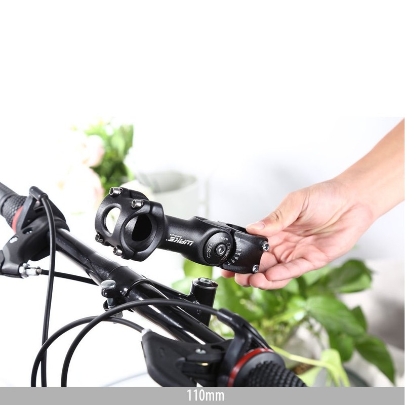 FOMTOR Bike Adjustable Stem 31.8mm 0~60 Degree WAKE Adjustable Handlebar
