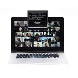 Little Prompter, The Original Compact Personal Teleprompter for Video Production. No Studio Required. Perfect for DSLRs, Webcams, and Built-in Laptop Cameras. Use with iOS or Android.