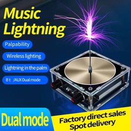 Bluetooth Music Coil Touchable Artificial Arcs BT and AUX Music Input Modes Music Coil