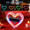LED Soldering Practice Set, DIY Heart-Shaped LED Soldering Kit, DIY