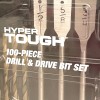 HYPER TOUGH 100 PIECE GENERAL PURPOSE DRILL & DRIVE SET