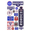Three Inches Under 1:87 HO scale model vintage Hudson car automobile service signs