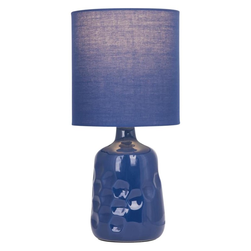Set of 2 Dimple - Navy Blue Ceramic 29cm Table