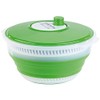 Rosenstein & Söhne Colander: Foldable XL Salad Spinner with Crank