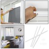 46 Inch Blinds Wand Replacement with Hook, White Plastic Blind