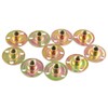 E-outstanding Round Base T-Nut 10PCS Brad Hole Tee Nut Thin
