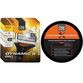 Cien Men 24 Replacement Blades for DYNAMIC 5 PRO 5 Blade Shaving System (6 Packs of 4)