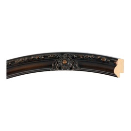 OVALCREST Oval Beveled Wall Mirror for Home Decor - Jefferson Style - Rubbed Bronze - 22x32 Outside Dimensions
