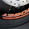 Set Felgenrand Aufkleber Orange Compatible with KTM 1390 Super Adventure