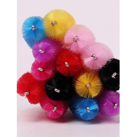 50 cepillos desechables para pestañas, cepillo de cejas, varitas de rímel, aplicador de cejas, herramientas de extensión de pestañas, color aleatorio