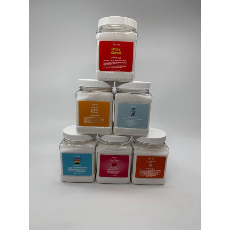 32 oz Laundry Powder Detergent:_Pink Sugar