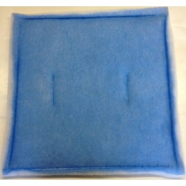 N/A Tacky Spray Booth Filters Blue and White 46" x 46" x 1" - 10 per box