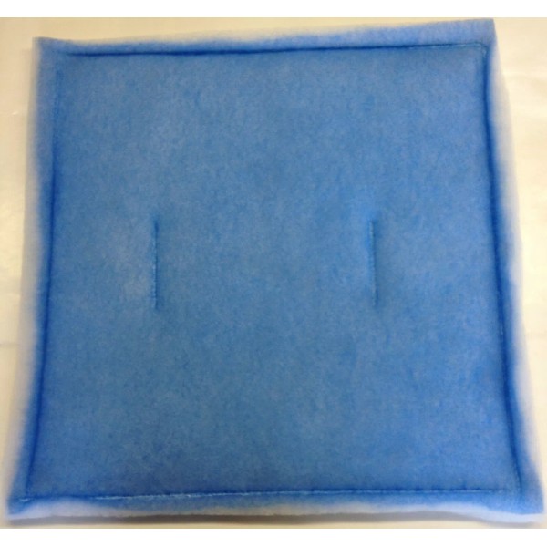 N/A Tacky Spray Booth Filters Blue and White 46" x