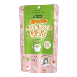 Kokutaro Caffeinated Green Tea Triangular Tea Bag, 16P x 3 Packs