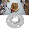 10PCS DN20 3-Holes Flange Base Pipe Fittings Aluminum Alloy Threaded