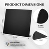 Tongyuyan 2 Pack Magnet Board,16.2" x 13" Magnetic Board,Metal Magnetic