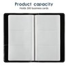 DMFLY Leather Professional Business Card Holder Organizer Book - 300