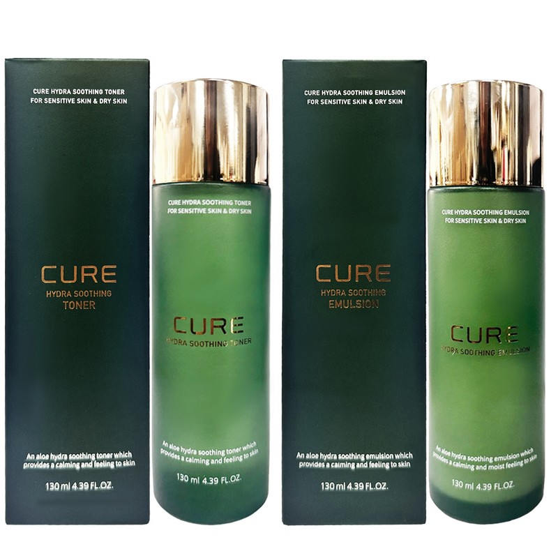 Kim Jeong-moon Aloe Lasens Loe Cure Hydra Skin + Lotion