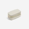 Stackers Oatmeal Petite Zipped Jewellery Box
