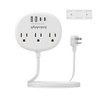 Power Outlet Relocator with Adhesive- 5 FT, 1625W Wall Mounted