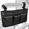 Wheelchair Side Bag with Pockets Mobility Aid Wheelchair Accessories Bag