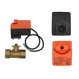 Motorised or manual 2-way motor ball valve zone valve 2-way valve electric AC 220V 1/2 3/4 1 1-1/4 1-1/2 2 inch (3/4 inch DN20)