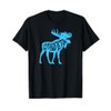 Grand Teton National Park Moose Typography Graphic T-Shirt