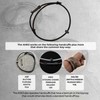 EDC Survival Bracelet, Car Window Breaker Wrist Strap Escape Tool,