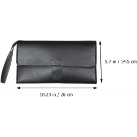 Uonlytech 유온테크 가위 홀더 파우치 케이스 전문 가죽 헤어 스타일리스트용 이발소 Uonteck Scissor Holder Pouch Case for Hair Stylist Barber Shop