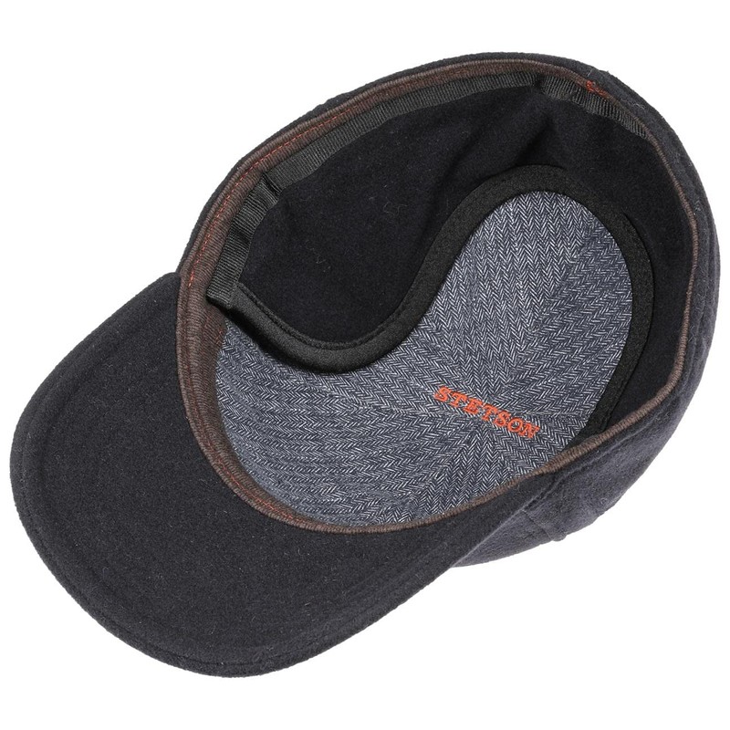 Stetson Vaby Earflap Full Men’s Cap with Cashmere - Peaked