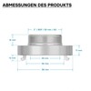 Storz-Coupling Adapter C/52mm with Male Thread 2 inch (59.25 mm)